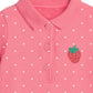 Children's Button Detail Short Sleeve Dress - Farnelli