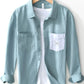 Men's Plus Size Button Up Long Sleeve Shirt - Farnelli