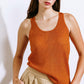 BLISSFUL LOVE WOVEN TANK TOP