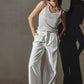 BLISSFUL LOVE WOVEN TANK TOP