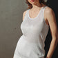BLISSFUL LOVE WOVEN TANK TOP