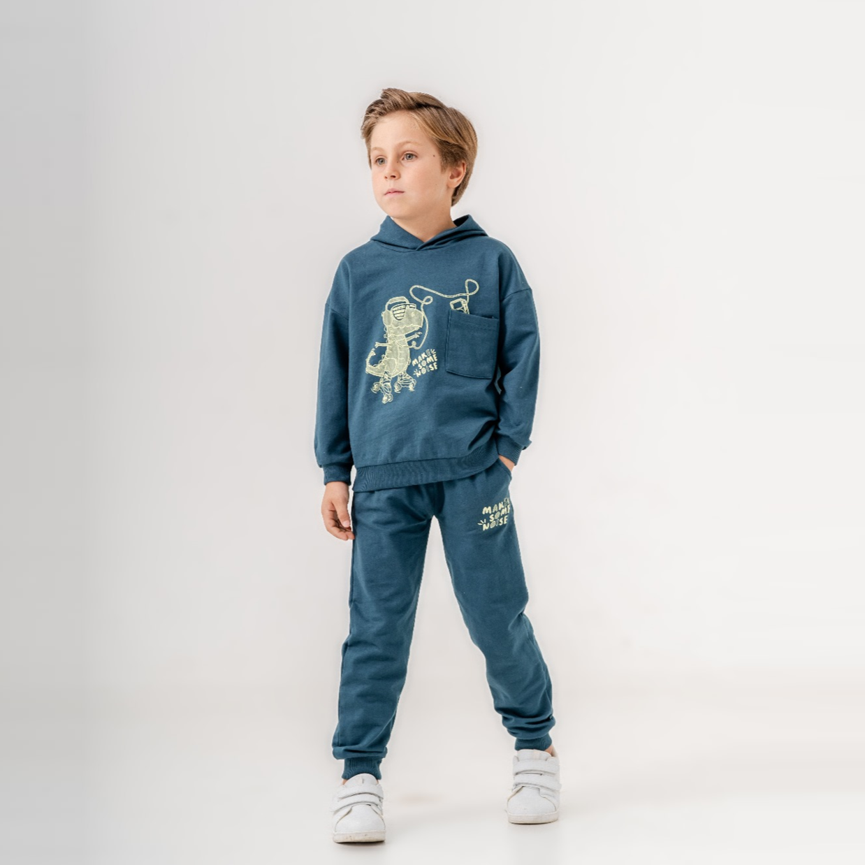 Dino Boy Hoodie Joggers Set - Farnelli