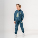 Dino Boy Hoodie Joggers Set-2