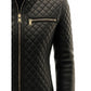 Finn Black Leather Jacket - Men Leather Jacket Black