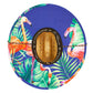 Peter Grimm Flamingo straw lifeguard hat with wide brim and flamingo design by HatCountry