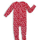 Red Football Bamboo Toddler Pajamas – Romper