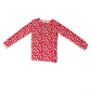 Red Football Bamboo Pajamas for Kids – Two Piece Set