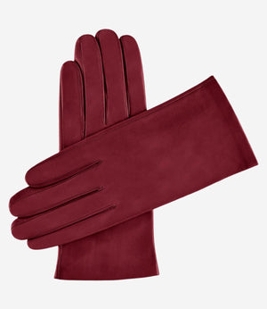 Sofia (xb) - Italian lambskin leather gloves with silk lining