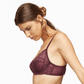 Blush Harlow Elderberry Purple Full Figure Lace Unlined Bra-3