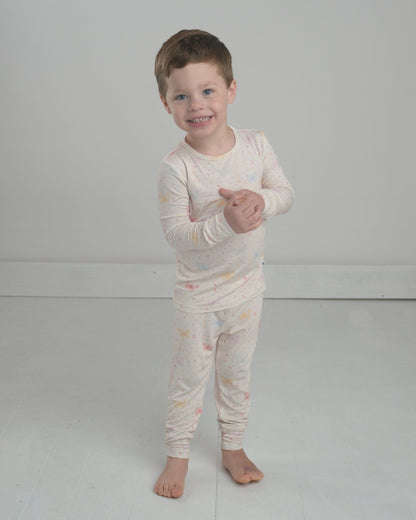 Gemini Zodiac Bamboo Pajamas for Kids – Two Piece Set