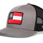 Georgia Flag Trucker Hat  |  GA Snapback