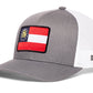 Georgia Flag Trucker Hat  |  GA Snapback