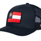 Georgia Flag Trucker Hat  |  GA Snapback