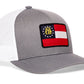 Georgia Flag Trucker Hat  |  GA Snapback