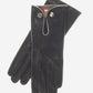 GG4110 (black/grey) - Women's Italian casual car gloves