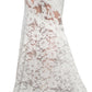 Illusion Cut-Out Lace Long Dress - Farnelli