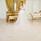 Intricately Detailed Off-Shoulder Wedding Gown - Farnelli