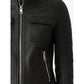 Grace Leather Black Jacket - Women Leather Jacket Black