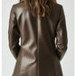 Grace Leather Brown Jacket - Women Leather Jacket Brown