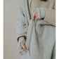 Heather Gray Handloom Cashmere Scarf
