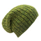 Olive Green Ribbed Alpaca Beanie