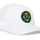 Green Bay Football Trucker Hat  |  Cheese GB X Snapback