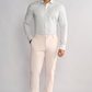 Leader Non-Iron Gingham // Grey White