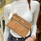 Carry Courage GUARDIAN belt bag in natural beige, compact waist pouch with adjustable strap