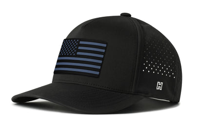 American Flag Performance 5-Panel Hat  |  Tactical USA Flexfit Snapback