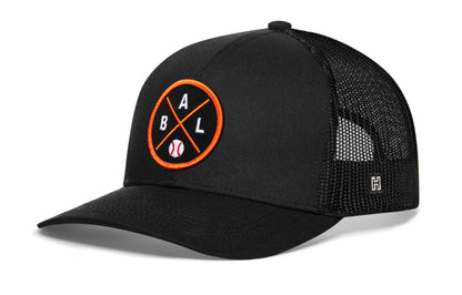 Baltimore Baseball Trucker Hat  |  BAL X Snapback