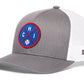 Chicago Baseball Trucker Hat  |  Blue CHI X Snapback
