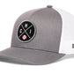 Chicago Baseball Trucker Hat  |  Black CHI X Snapback