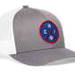 Chicago Baseball Trucker Hat  |  Blue CHI X Snapback
