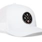 Chicago Baseball Trucker Hat  |  Black CHI X Snapback