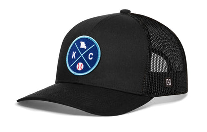 Kansas City Baseball Trucker Hat  |  KC X Snapback