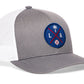 Los Angeles Baseball Trucker Hat  |  Blue LA X Snapback