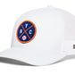 New York Baseball Trucker Hat  |  Blue NYC X Snapback