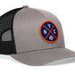 New York Baseball Trucker Hat  |  Blue NYC X Snapback