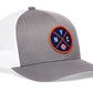 New York Baseball Trucker Hat  |  Blue NYC X Snapback