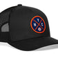 New York Baseball Trucker Hat  |  Blue NYC X Snapback