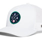 Seattle Baseball Trucker Hat  |  SEA X Snapback
