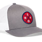 Washington DC Baseball Trucker Hat  |  WSH X Snapback