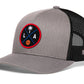 Los Angeles Basketball Trucker Hat  |  Red & Blue LA X Snapback
