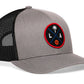 Los Angeles Basketball Trucker Hat  |  Red & Blue LA X Snapback