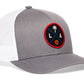 Los Angeles Basketball Trucker Hat  |  Red & Blue LA X Snapback
