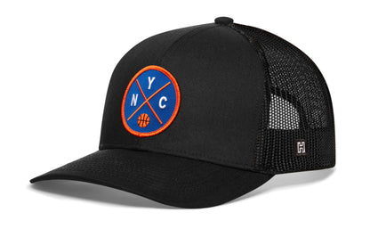 New York Basketball Trucker Hat  |  NYC X Snapback