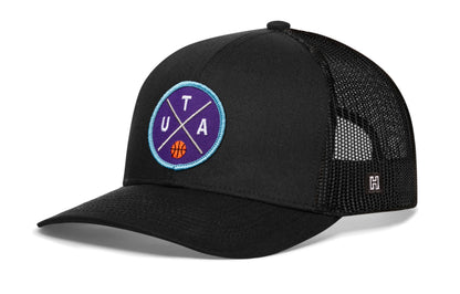 Utah Basketball Trucker Hat  |  UTA X Snapback