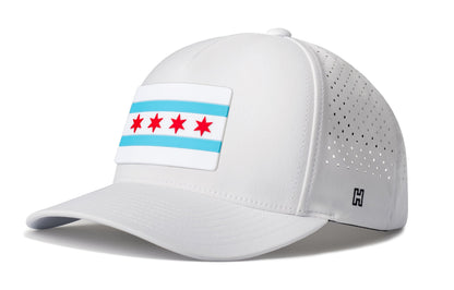 Chicago Flag Performance 5-Panel Hat  | City Flexfit Snapback