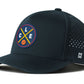 Cleveland Basketball Performance 5-Panel Hat  |  CLE X Flexfit Snapback