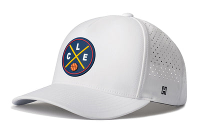 Cleveland Basketball Performance 5-Panel Hat  |  CLE X Flexfit Snapback